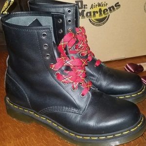 Dr. Marten Boots Black  Womens Size 10 w/ DM Laces